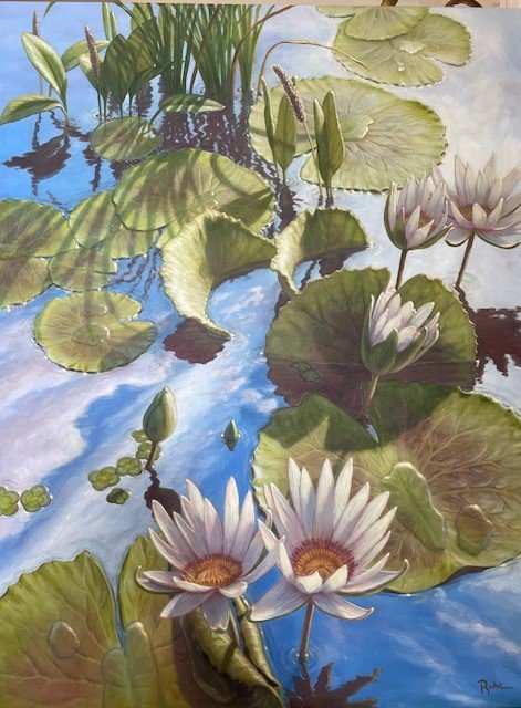 Lilies in the Sky